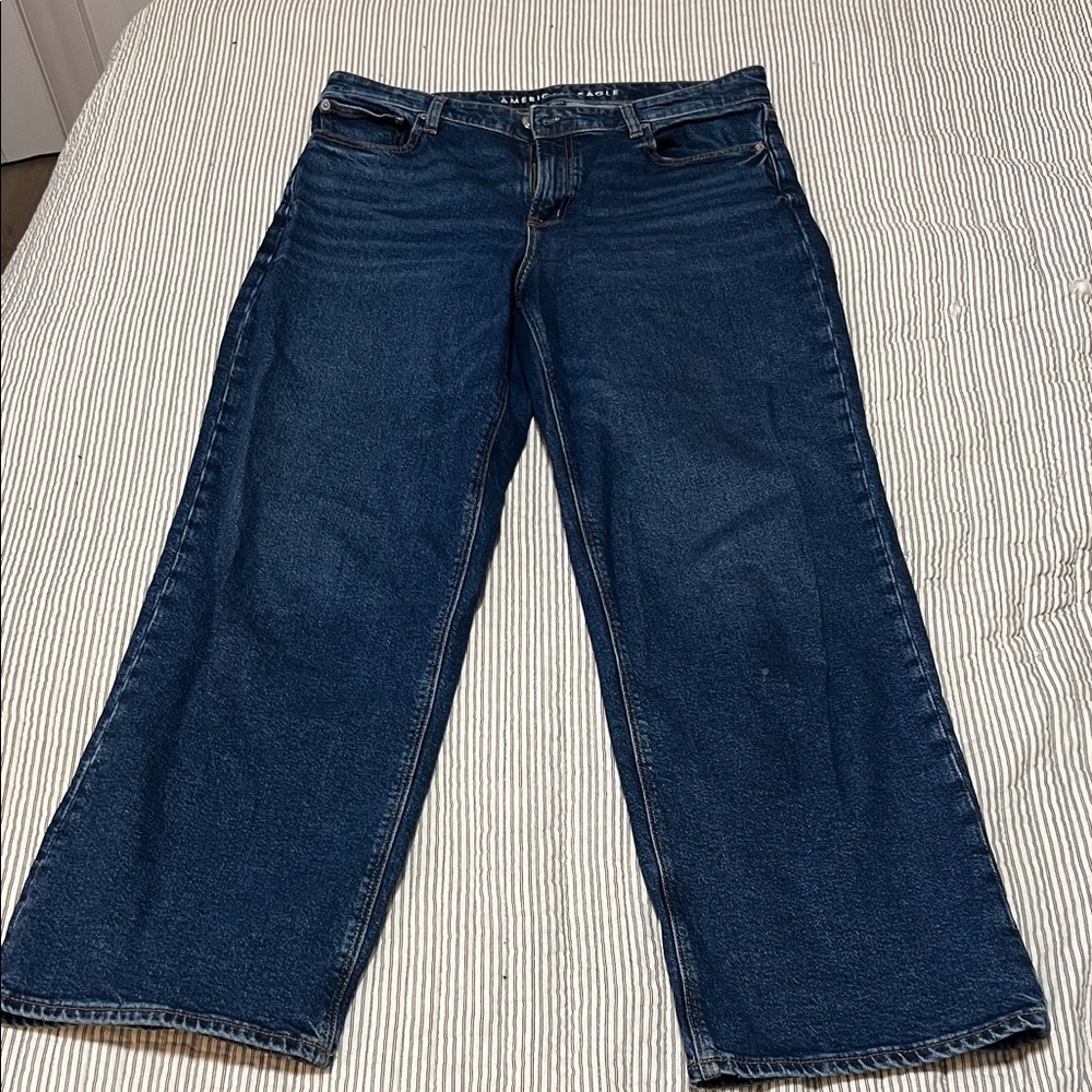 American Eagle Outfitters Dark Blue Denim Jeans